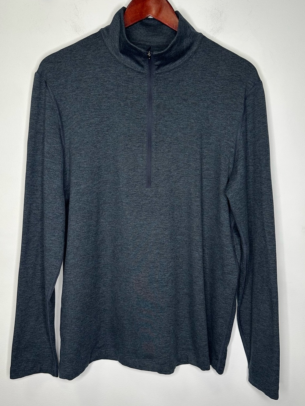 Lululemon Men’s Stretch 1/2 Zip Pullover Mock Neck Athletic Sweatshirt Size L/XL